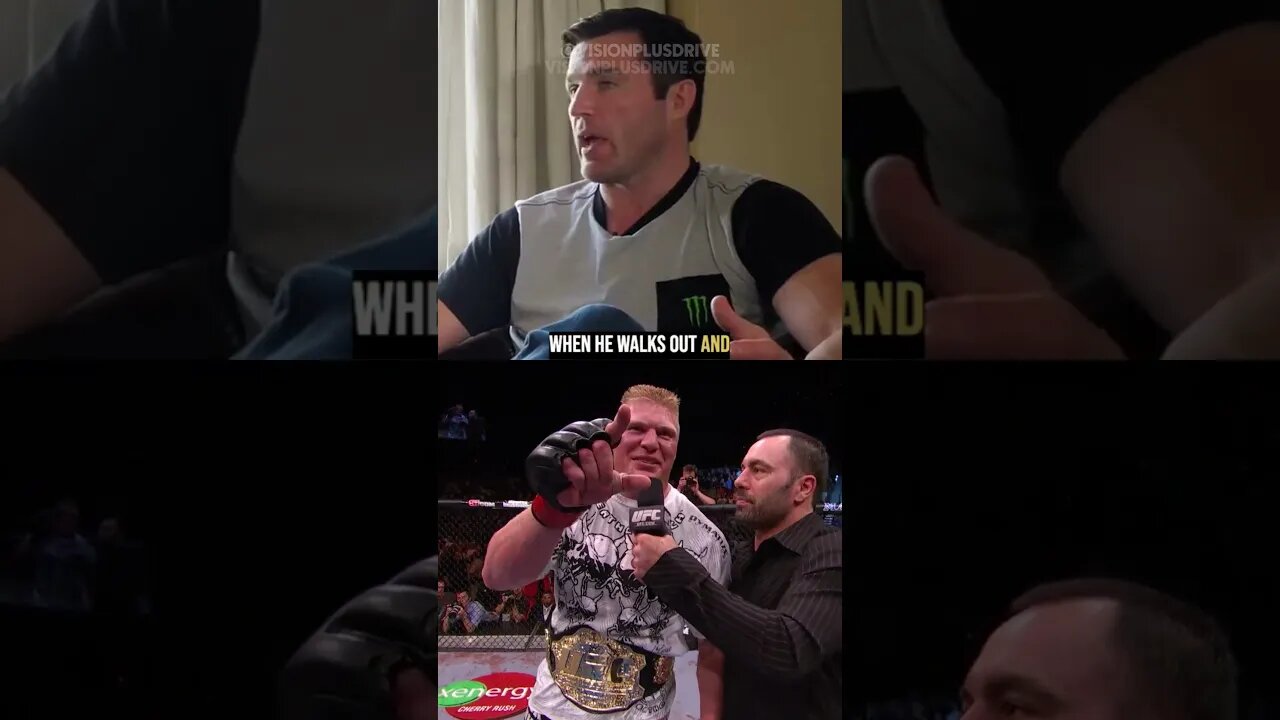 CHAEL SONNEN Gives His True Feelings About BROCK LESNAR! #shorts #ufc