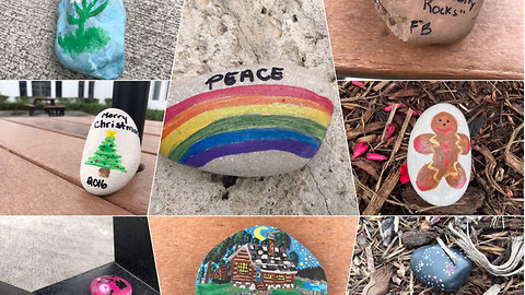 Martin County Rocks! Family's holiday project takes on a life of its own on social media