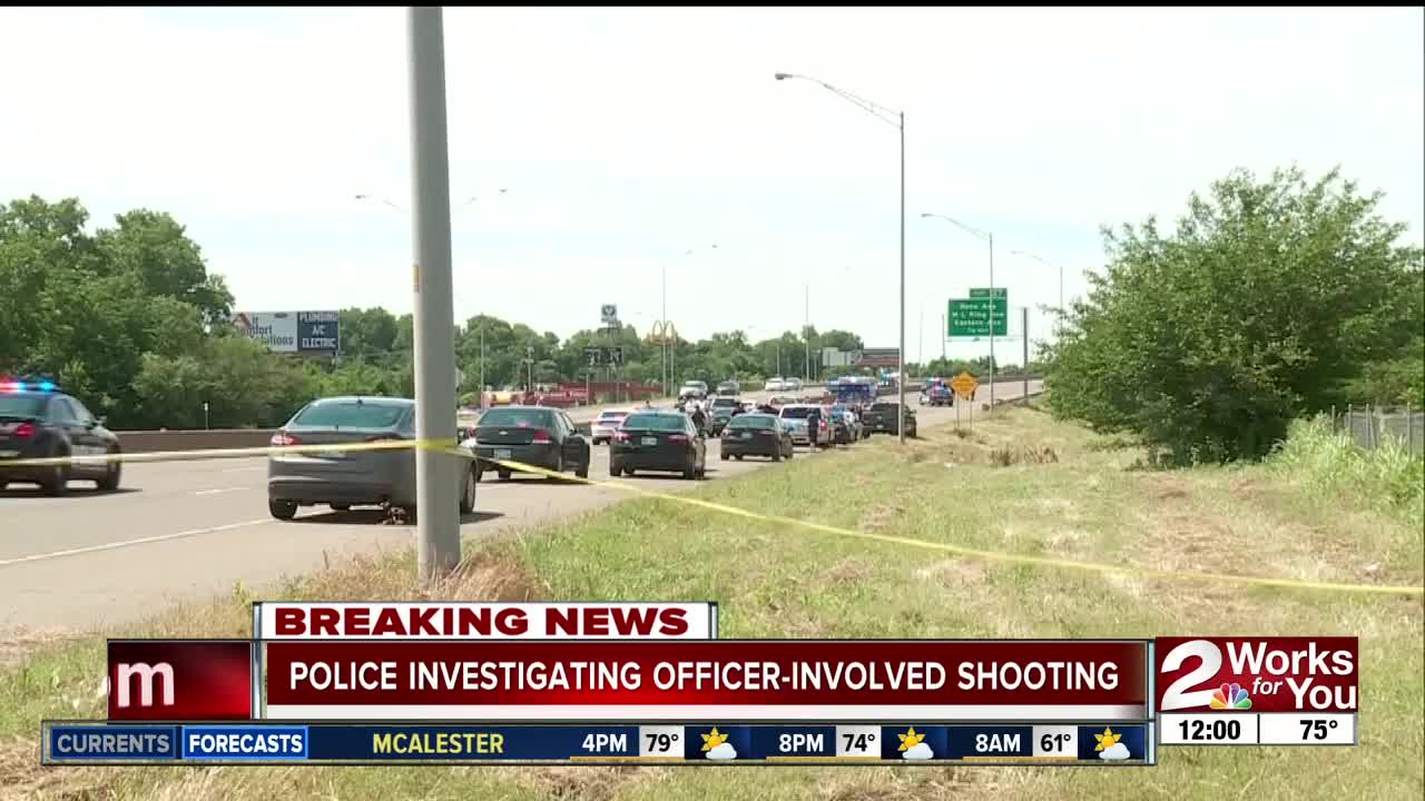 I-35 shut down in Oklahoma City after officer-involved shooting