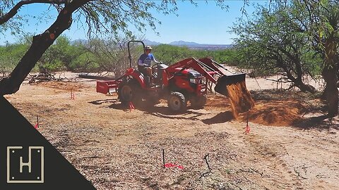 DIY Concrete Deck with Steel Pergola - Site Prep & Footers (part 1)