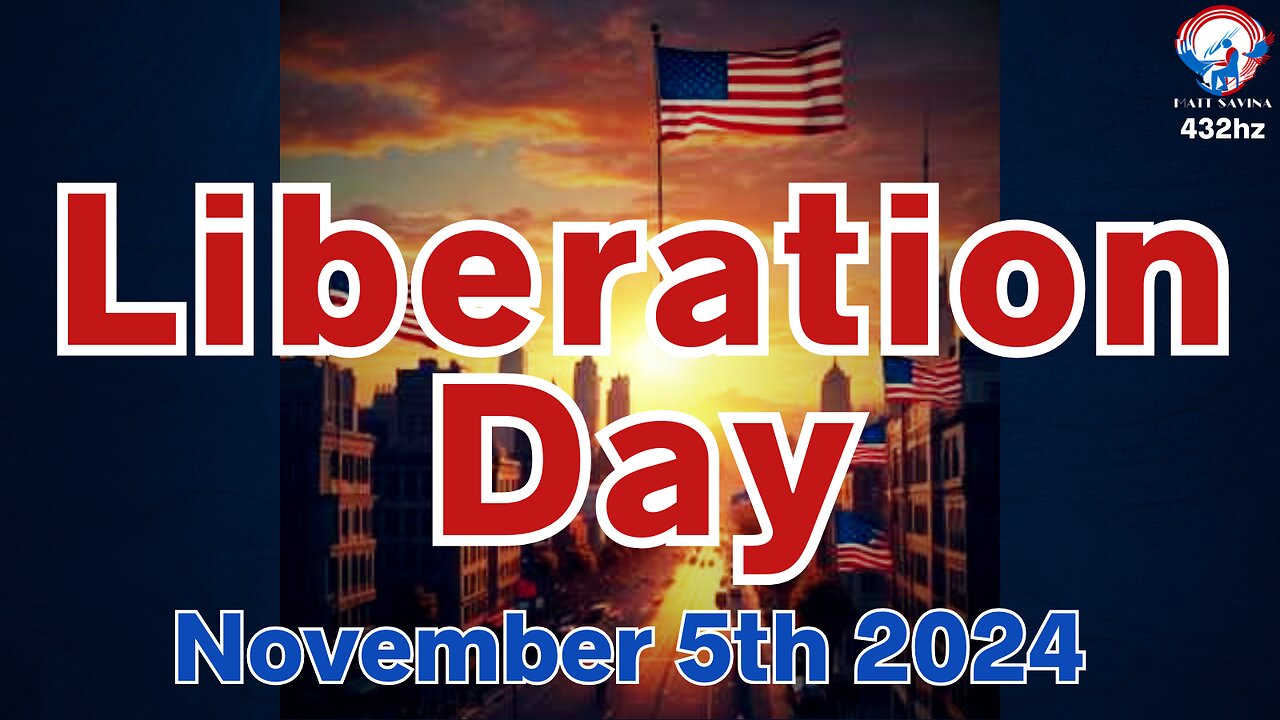 New American March: Liberation Day (432hz) Lyric Video Savina/Suno 2024 Patriotic March