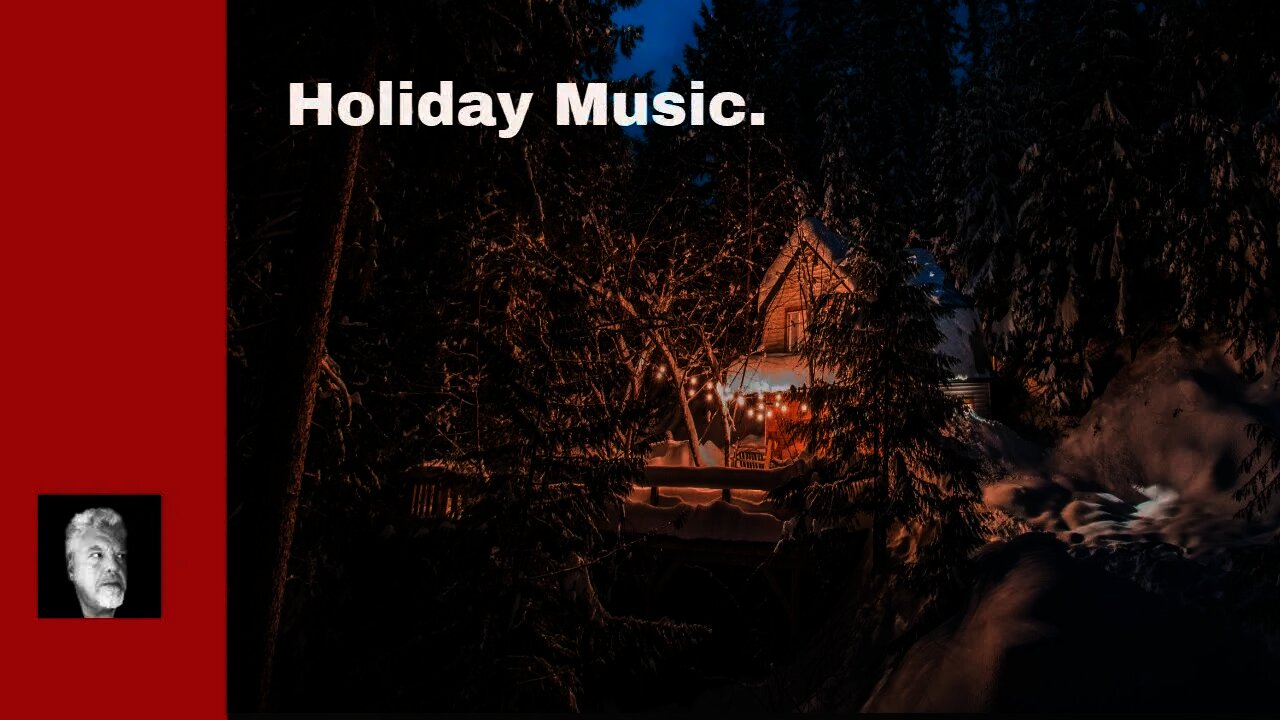 Classic Christmas Songs 🎄 Classic Christmas Music with a wintery cabin during a snowfall.