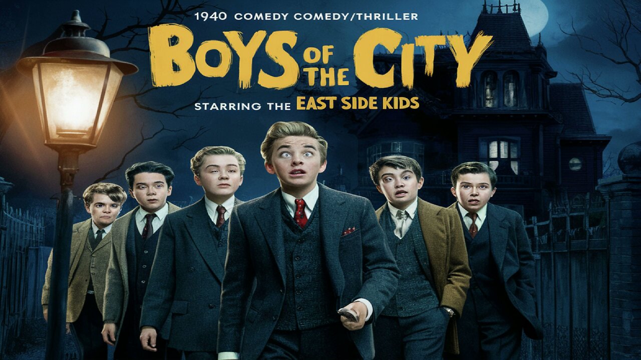 BOYS OF THE CITY (1940) The East Side Kids | Comedy, Mystery, Thriller | B&W