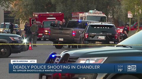 Officer hurt, one dead after shooting near I-10 and Chandler Boulevard