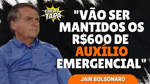 BOLSONARO DESMENTE LULA AO VIVO E GARANTE AUXÍLIO EMERGENCIAL