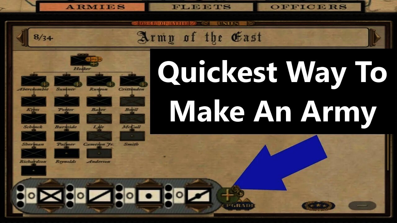 Grand Tactician the Civil War Tutorial: How To Quickly Make An Army