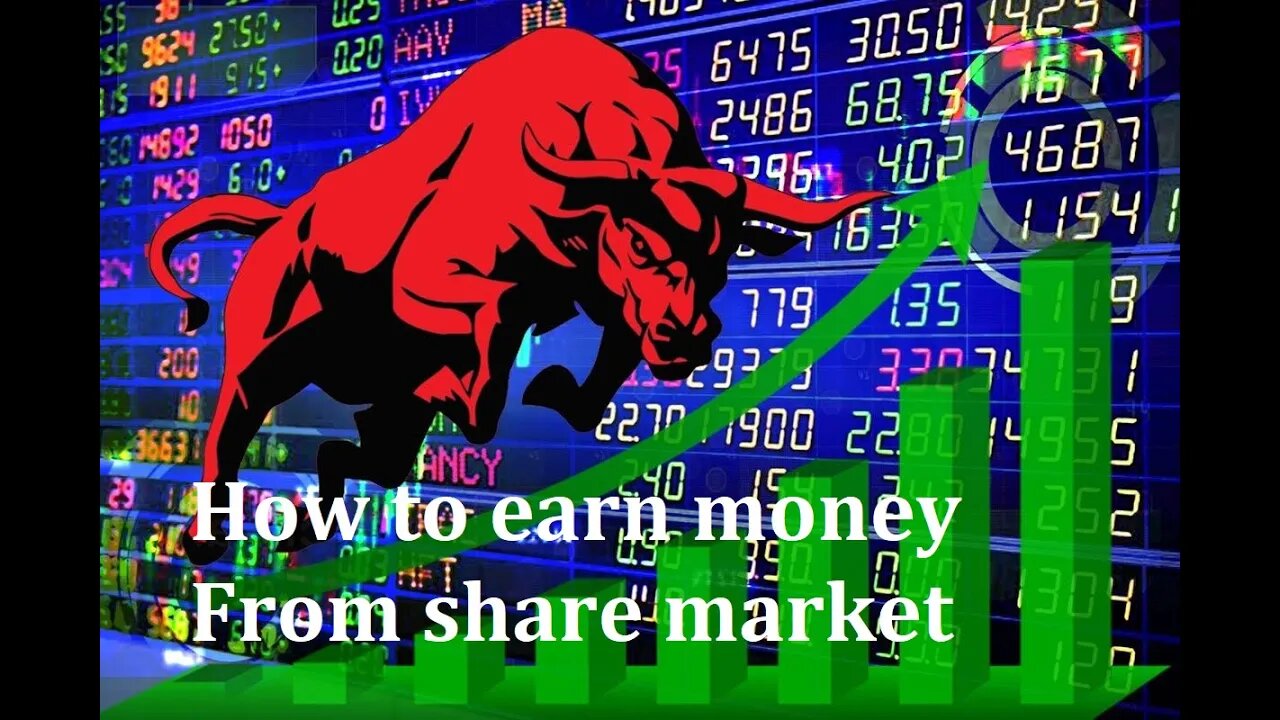 How to earn money from share market STEP1