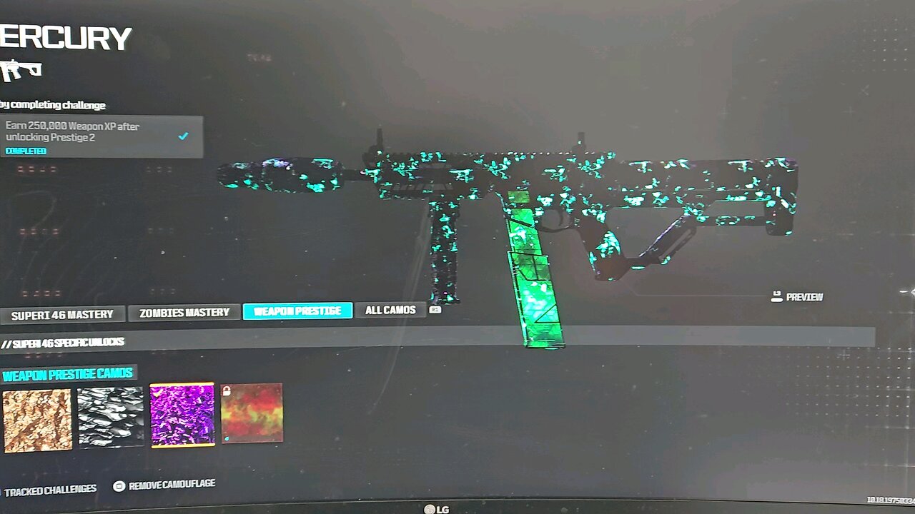 I got the new quest camo