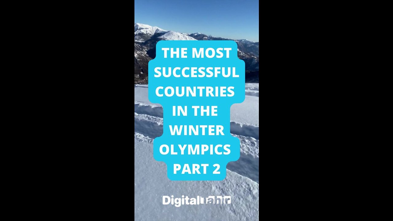 The Most Successful Countries in the Winter Olympics PART 2