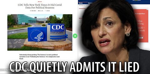 The CDC Just Quietly Adjusted the COVID Death Number Again, by A LOT !