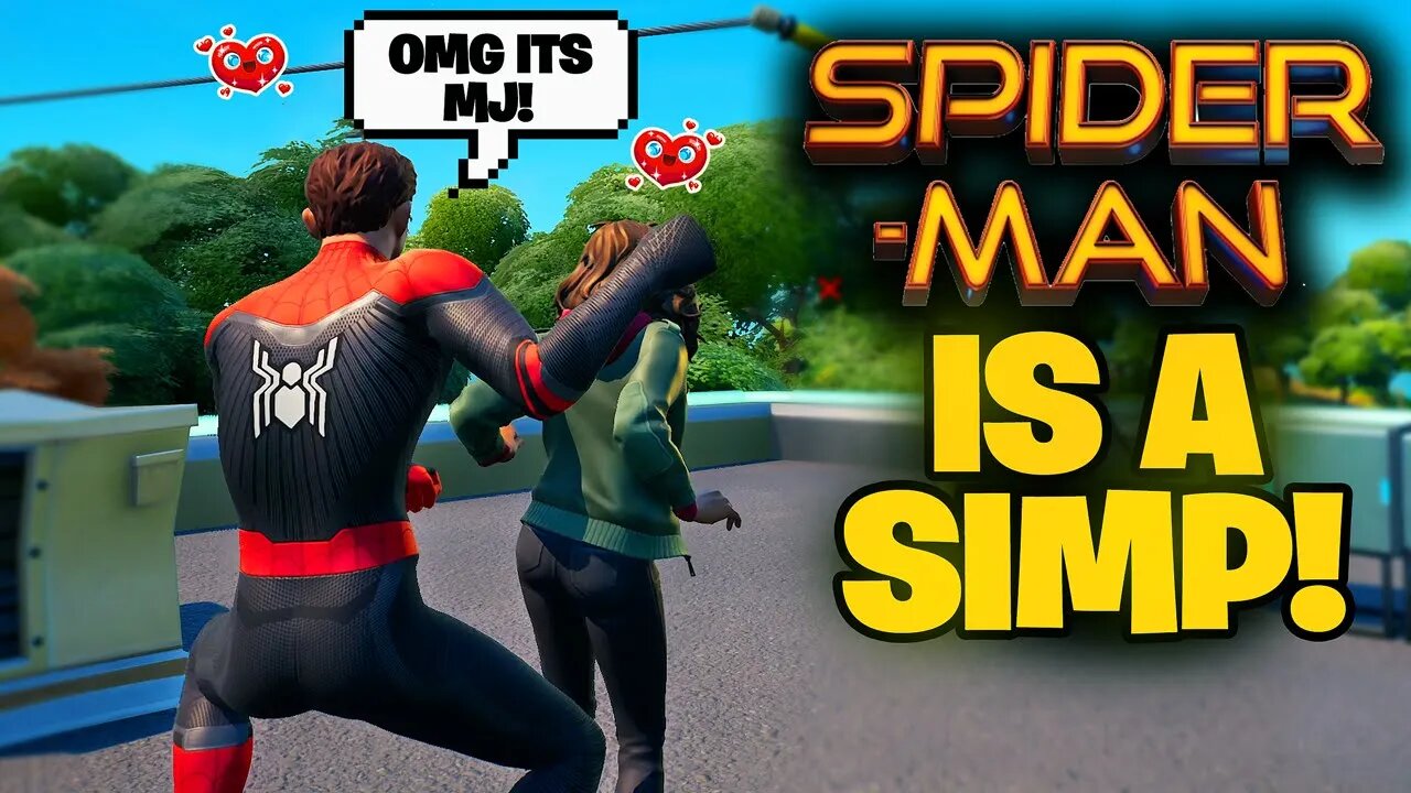 I Became Spider-Man and MJ in Party Royale and this happened...