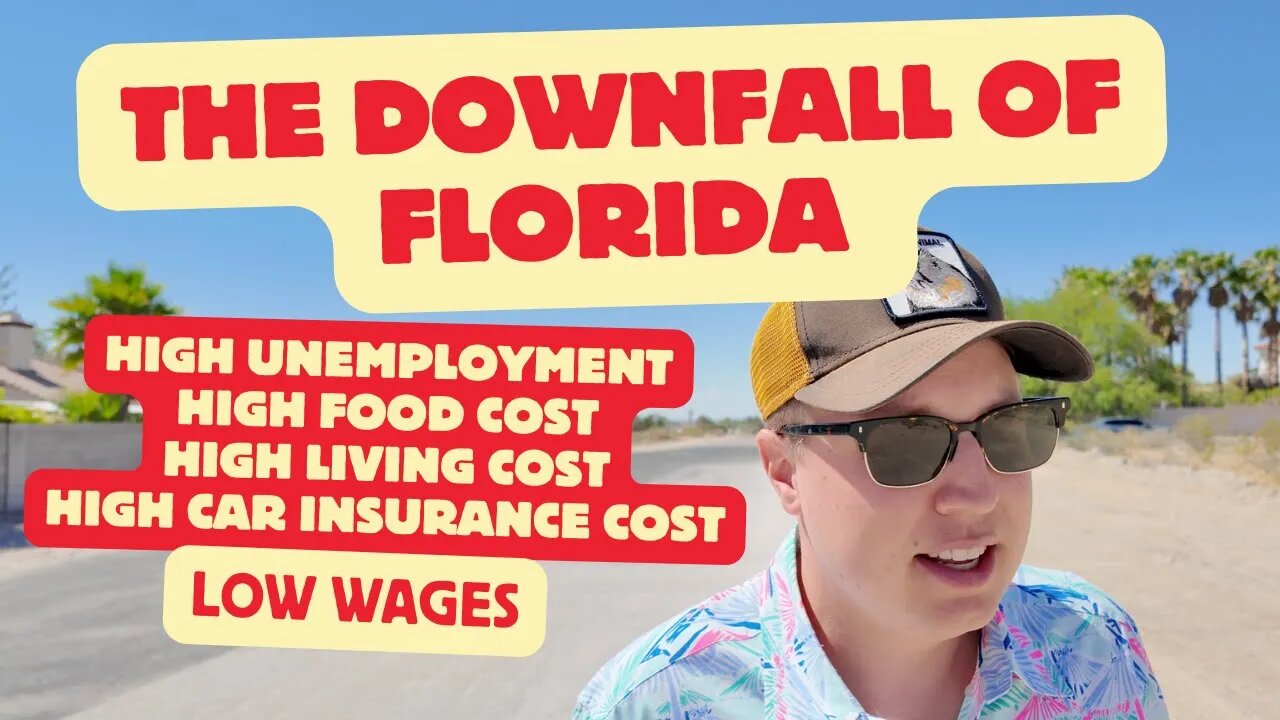 The Downfall of Florida's Economy: A Warning to Prospective Residents