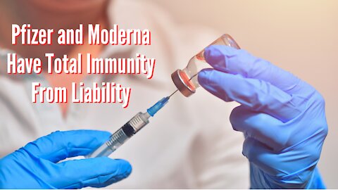 You Can't Sue The Vaxx Makers If Something Goes Wrong