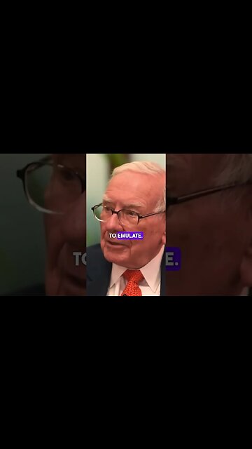 Associate with People that you want to be Warren Buffet