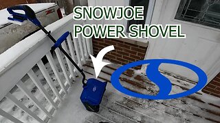 Playing with the POWER SHOVEL SnowJoe