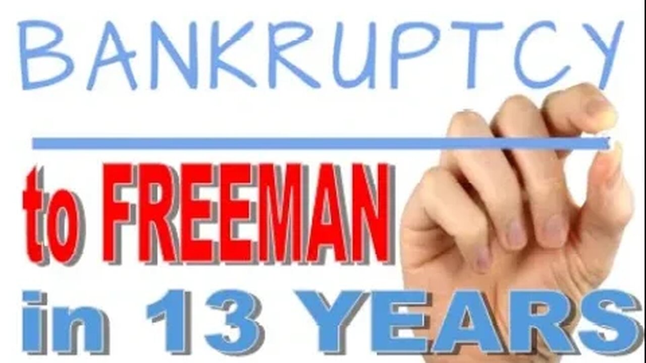 From Bankruptcy to Freeman. A great Interview on persistence and commitment.