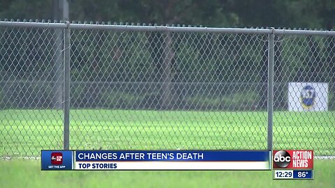 Changes announced after teen's death at Hillsborough Co. school