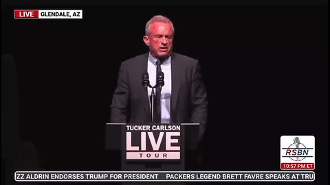 RFK Jr. in Glendale, AZ at Trump Rally 10/31/2024