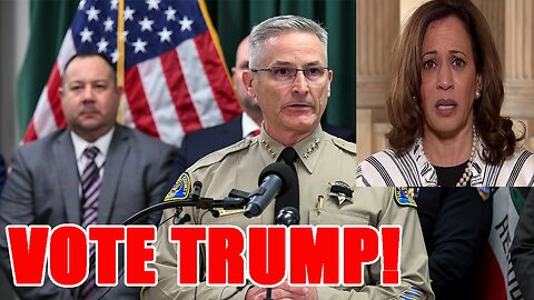 California Sheriff DISMANTLES Kamala Harris for DECEPTIVE ad with him in it! He DOESN'T support her!