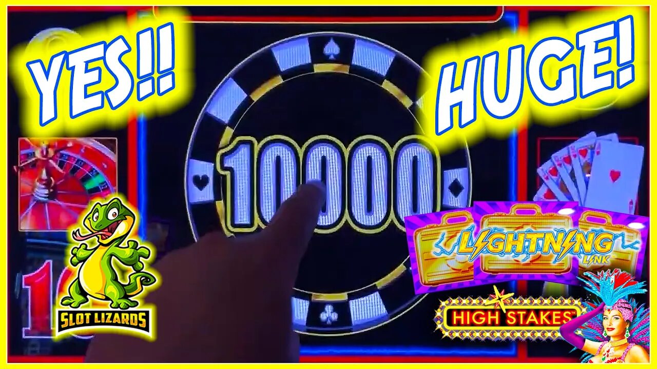 MASSIVE WINS! MOST EPIC LIGHTNING LINK RUN!!! PART 1 High Stakes Slot LIVESTREAM HIGHLIGHT!