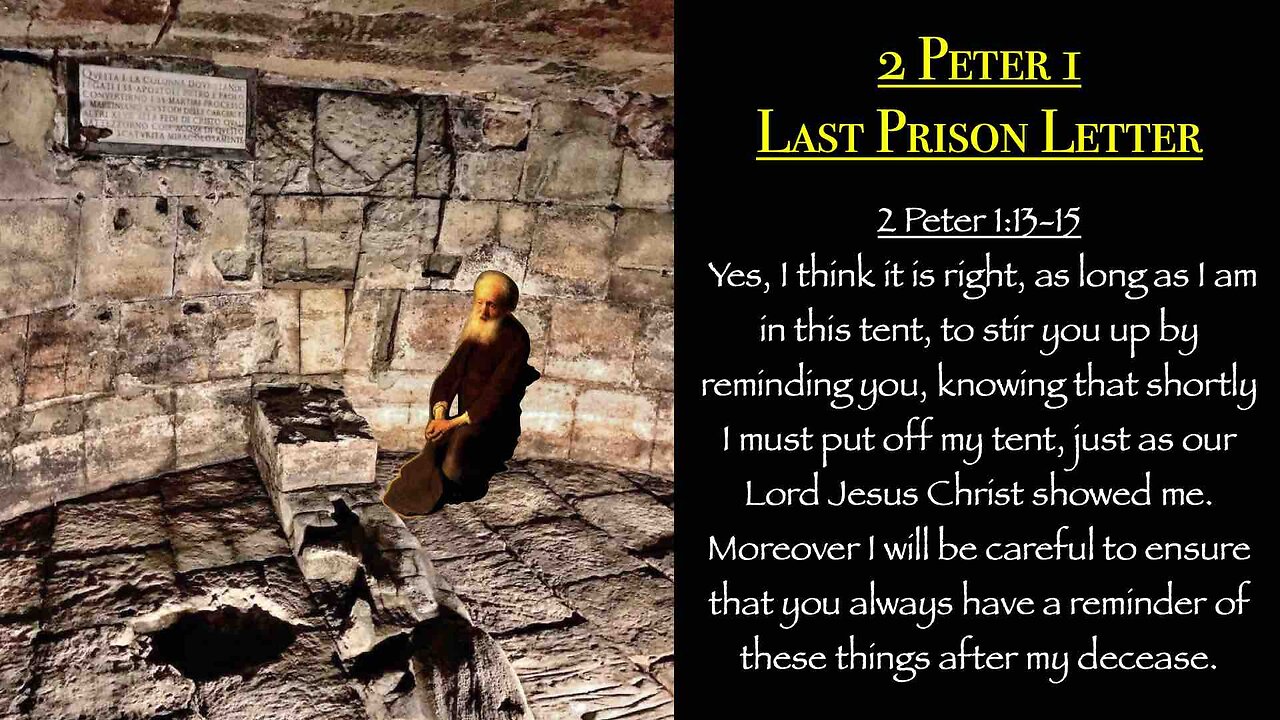 ** 2 Peter 1 Last Prison Letter ** | Grace Bible Fellowship Monmouth County | Sermons