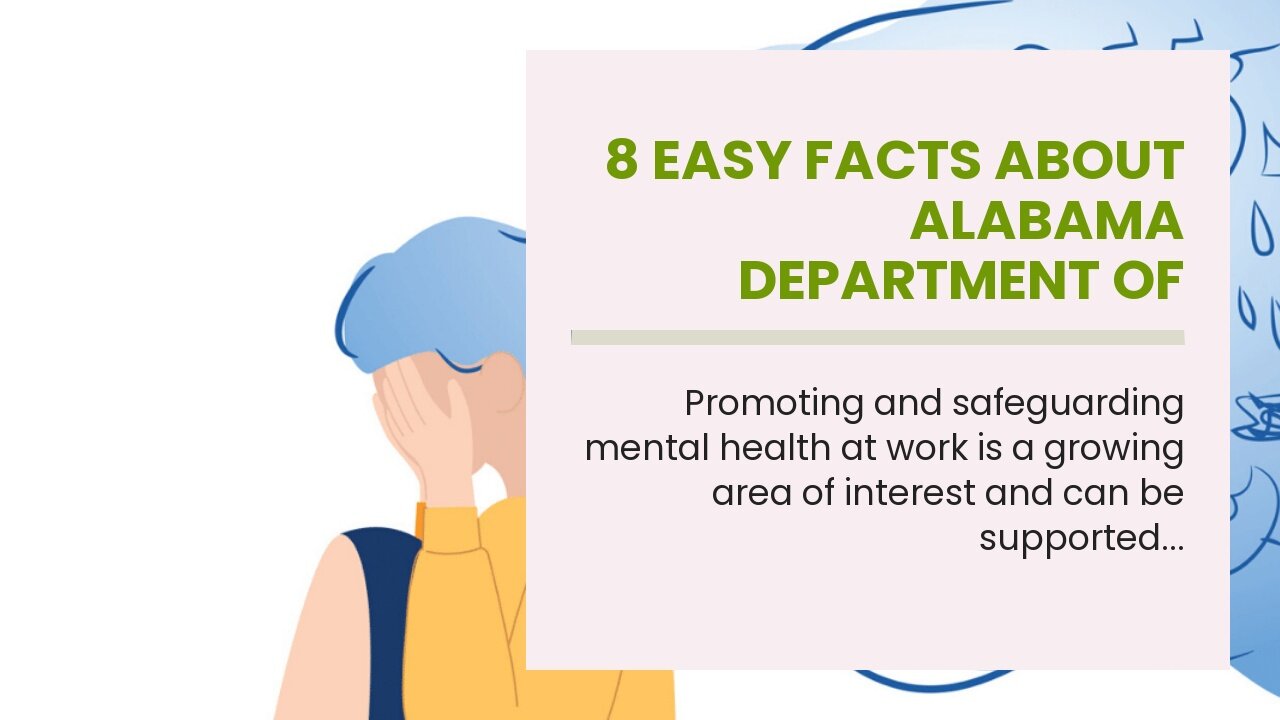 8 Easy Facts About Alabama Department of Mental Health Described