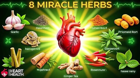 8 Miracle Herbs To Promote Heart Health