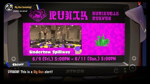 Splatoon 3 - Big Run #3 Announcement: Undertow Spillway Siege