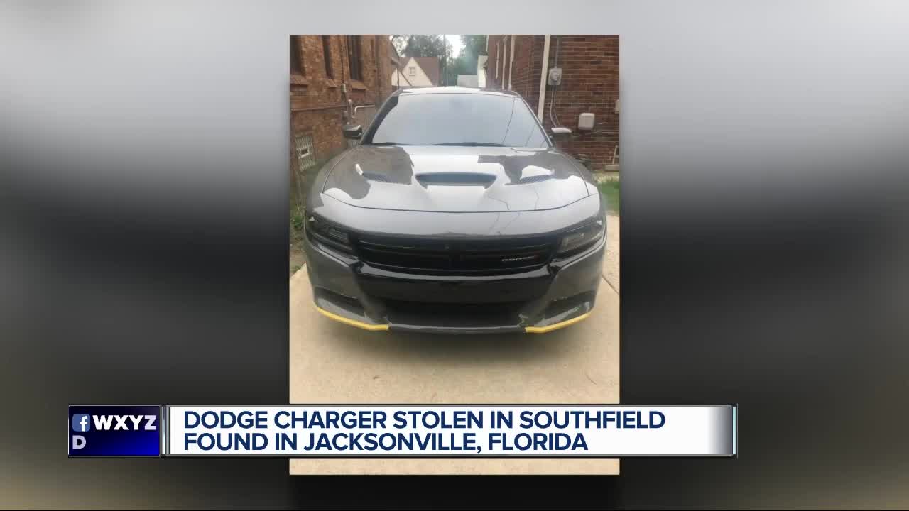 Stolen Dodge Charger found in Florida