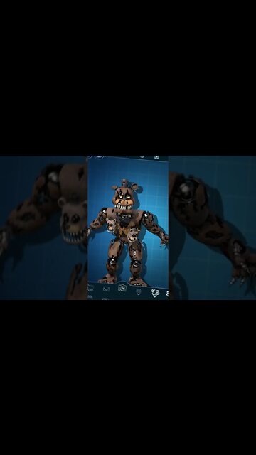 FNAF AR Nightmare Freddy Edit #fnaf #fivenightsatfreddys #shorts