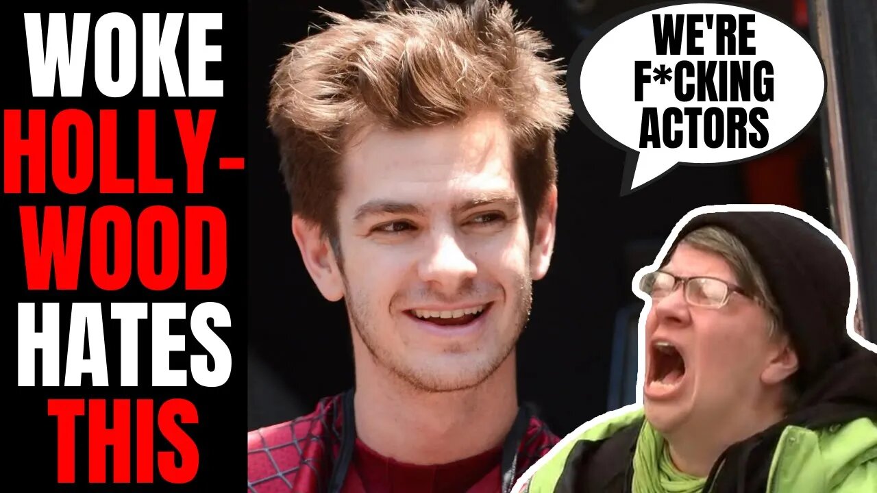 Andrew Garfield SLAMS Woke Hollywood Casting | Agrees With Ian McKellen, Actors Are PRETENDING