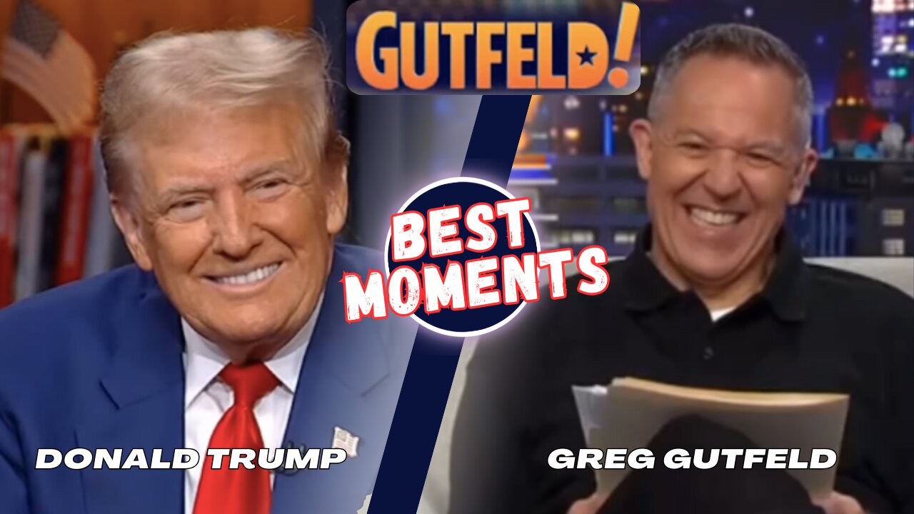 TRUMP at the GUTFELD show - Best Moments