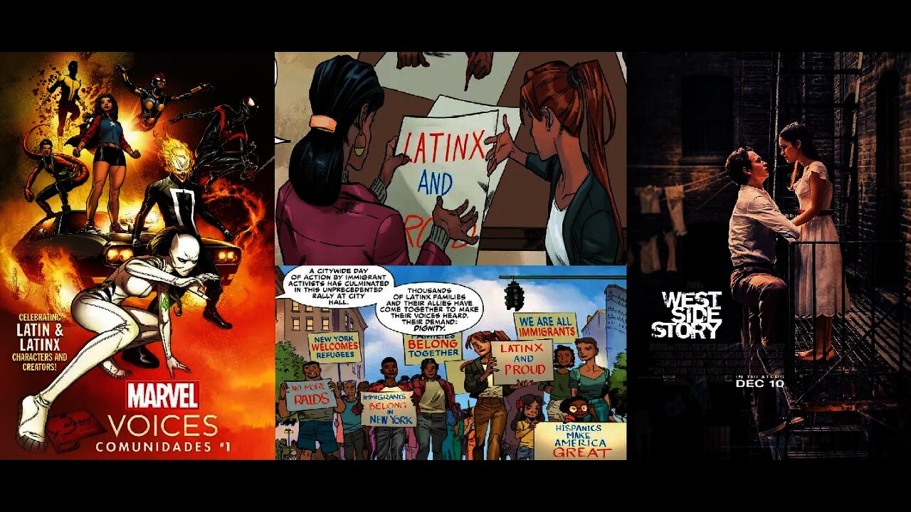 Cultural Colonizers: DISNEY from Marvel Comics to West Side Story 2021 PUSHES Latinx