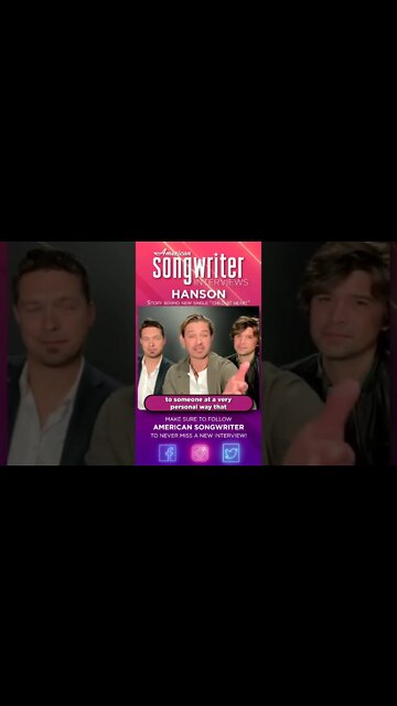 Hanson Talks "Child At Heart" #shorts