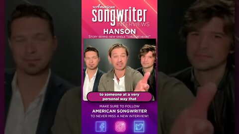 Hanson Talks "Child At Heart" #shorts