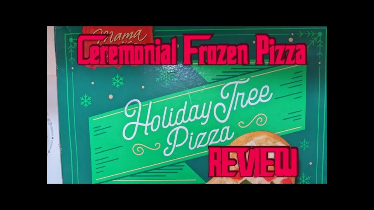 CEREMONIAL FROZEN PIZZA REVIEW: Mama Cozzi's Holiday Tree Pizza