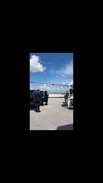 President Donald J. Trump on his way to Pennsylvania.