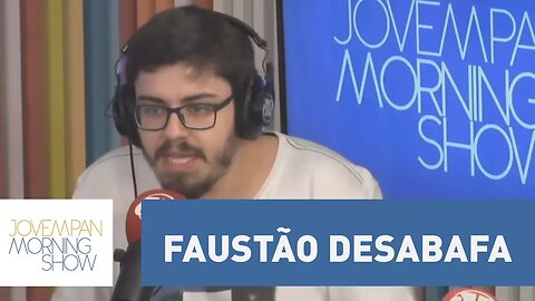 "Oloco, meu"! Faustão desabafa sobre a política brasileira ao vivo no Domingão