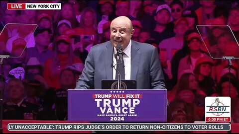 FULL SPEECH: Dr. Phil McGraw Delivers Remarks at Madison Square Garden In New York - 10/27/24