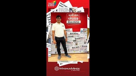 Spotlighted on Leading News Channels: Tech Expo Gujarat 2024 with Tejas Shah of MagnusMinds