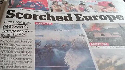 Scorched Europe? - Yet More Lies From Mainstream Media