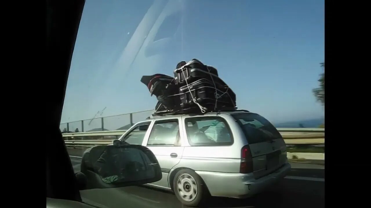 Filippo777 - 2007 Transporting A Motorcycle On The Highway (480p 10fps to 4K 60fps)