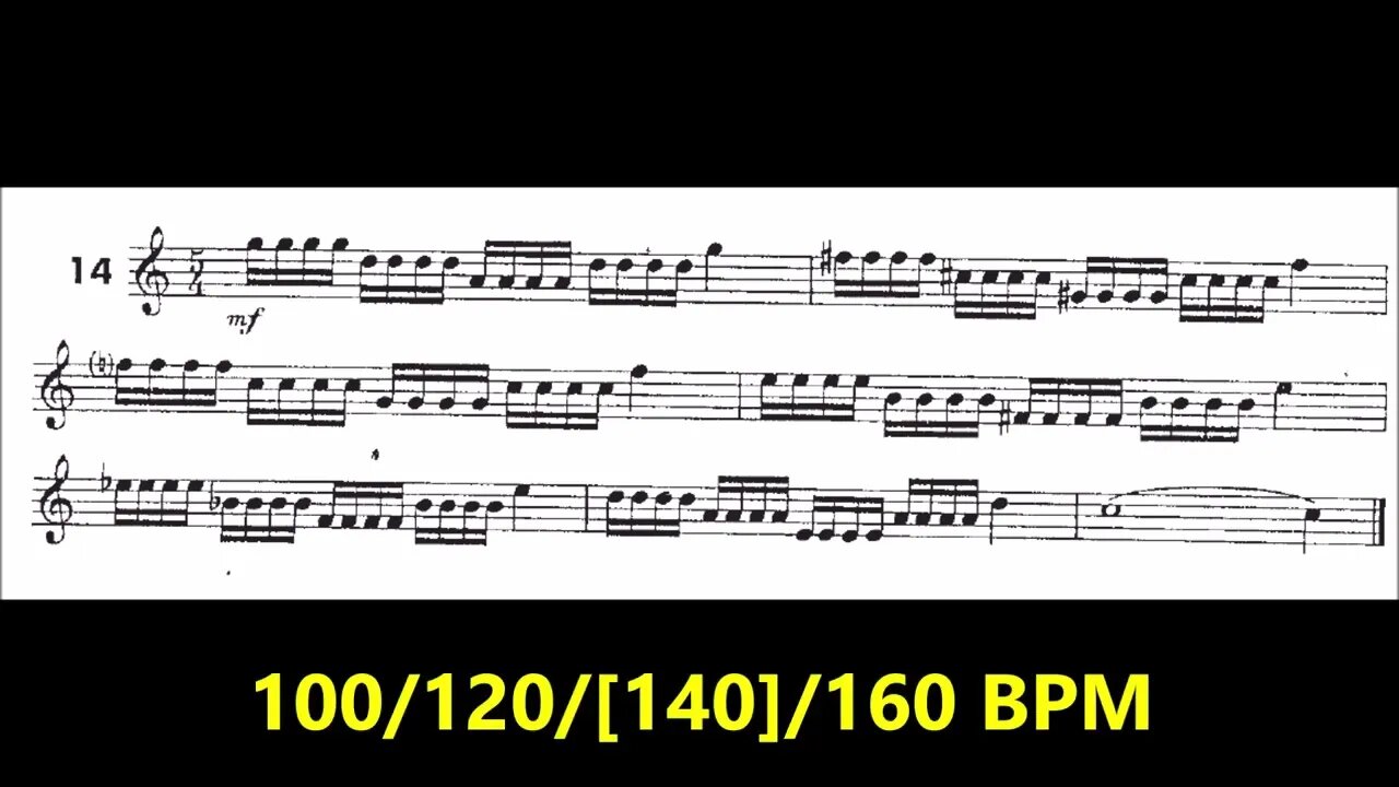 Allen Vizzutti Trumpet Method - Book1 - [TONGUING 14] (DOUBLE TONGUING)