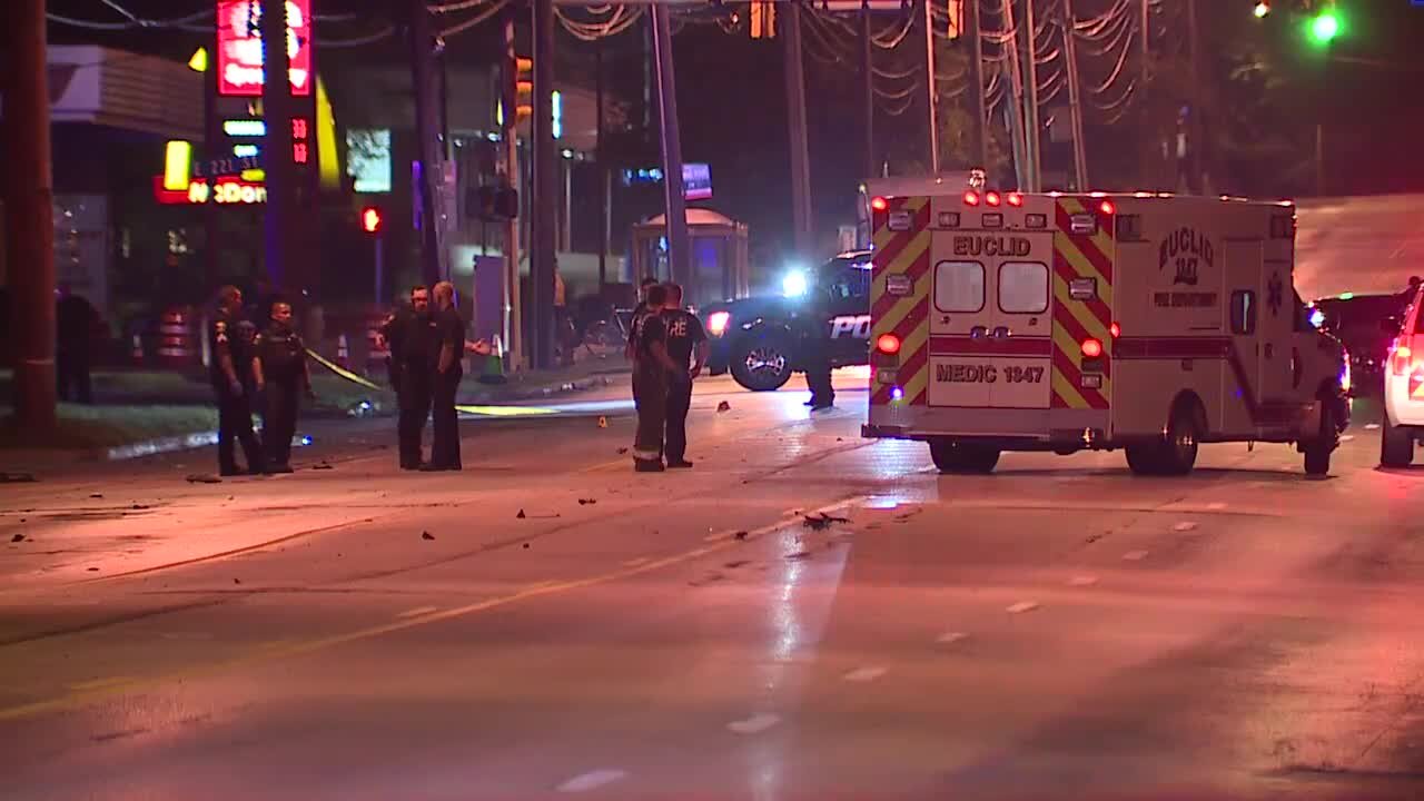 Portion of Euclid Avenue closed as Euclid police investigating fatal crash