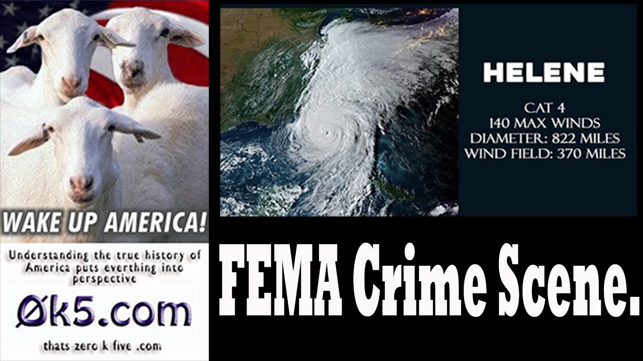 FEMA crime scene.