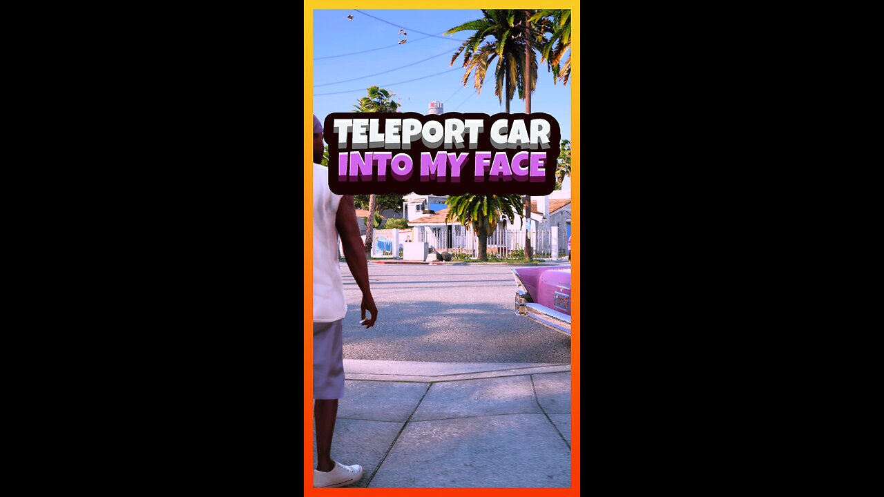 Teleport car into my face | Funny #GTA clips Ep. 300 #gtamoneyglitch #gta5money