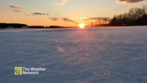 Brrr...sunrise isn't doing much to warm this picture