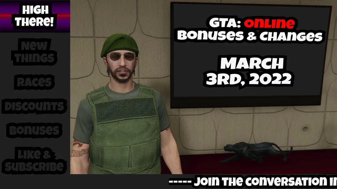 "Ammo, Ammo, Ammo" GTA Online News March 3rd, 2022