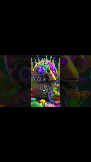 Colorful Skulls - BuildNRoll.com - #shorts