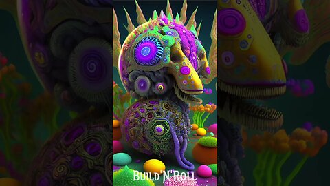 Colorful Skulls - BuildNRoll.com - #shorts